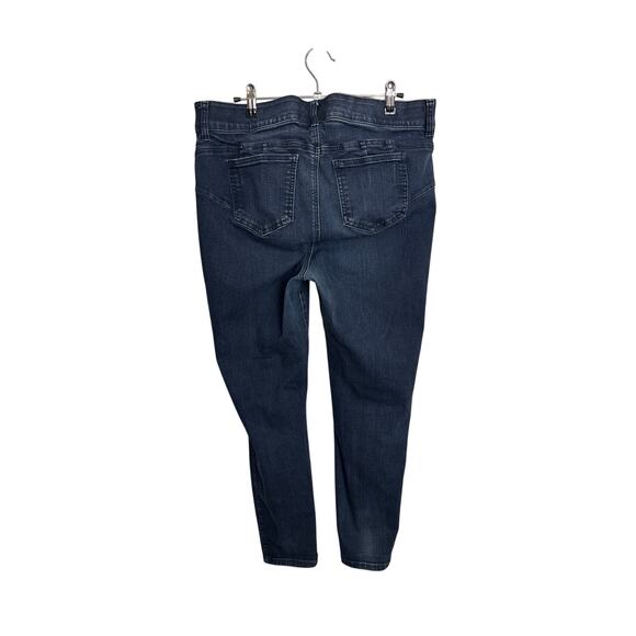 Torrid Jeans Womens 16S 16 Short Dark Blue Bombshell Skinny High-Rise Stretch - Picture 2 of 7